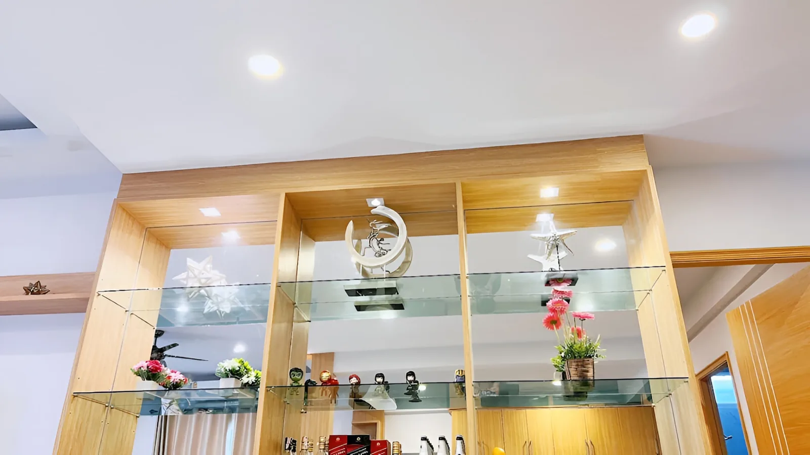 Display shelving at After Party Villas, Sukh Sabai, Pattaya