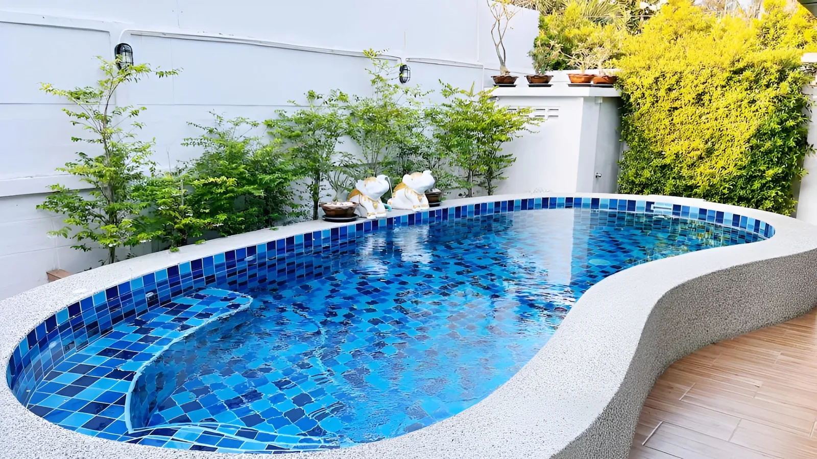 Private pool at After Party Villas, Sukh Sabai, Pattaya